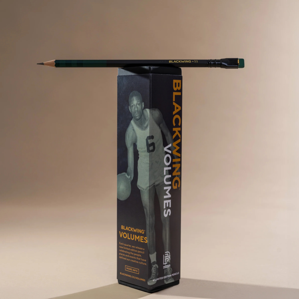 ⎪厭世文具⎪美國 BLACKWING 鉛筆 Vol.11 限定系列 籃球傳奇 Bill Russell-細節圖2