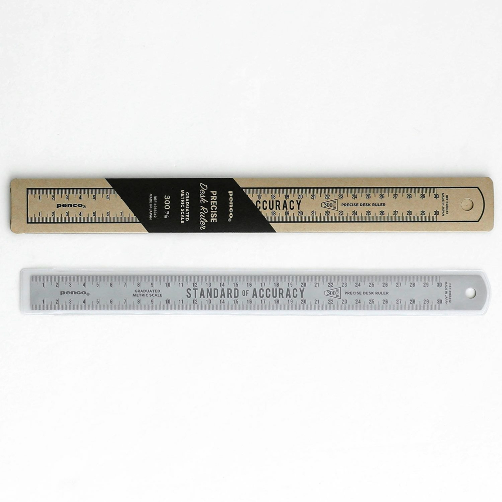 ⎪厭世文具⎪日本 Hightide penco 不銹鋼尺/ 30公分-細節圖6