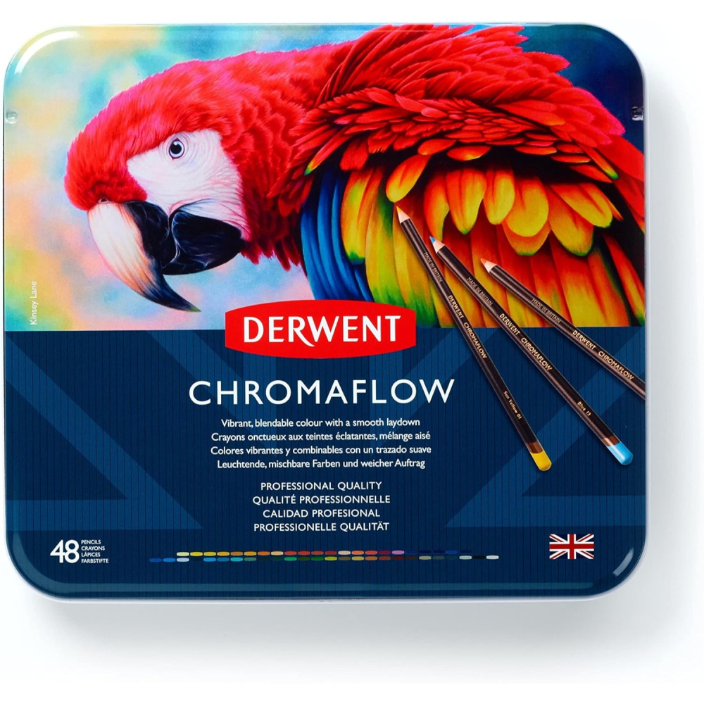 ⎪厭世文具⎪英國 DERWENT CHROMAFLOW 油性色鉛筆 48色-細節圖5