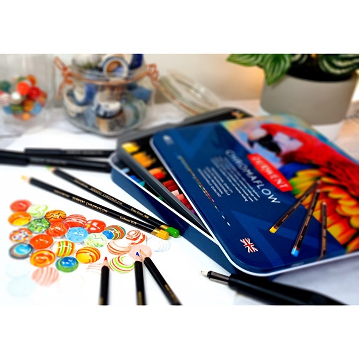 ⎪厭世文具⎪英國 DERWENT CHROMAFLOW 油性色鉛筆 72色-細節圖9