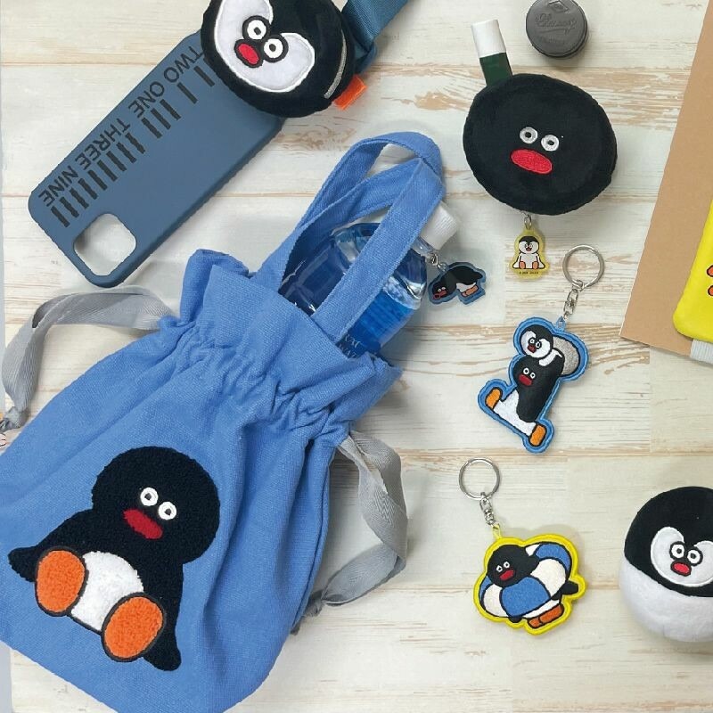 ⎪厭物日.studio⎪PINGU×松本 聯名企鵝 刺繡便當袋小錢包 松下セイジ-細節圖2