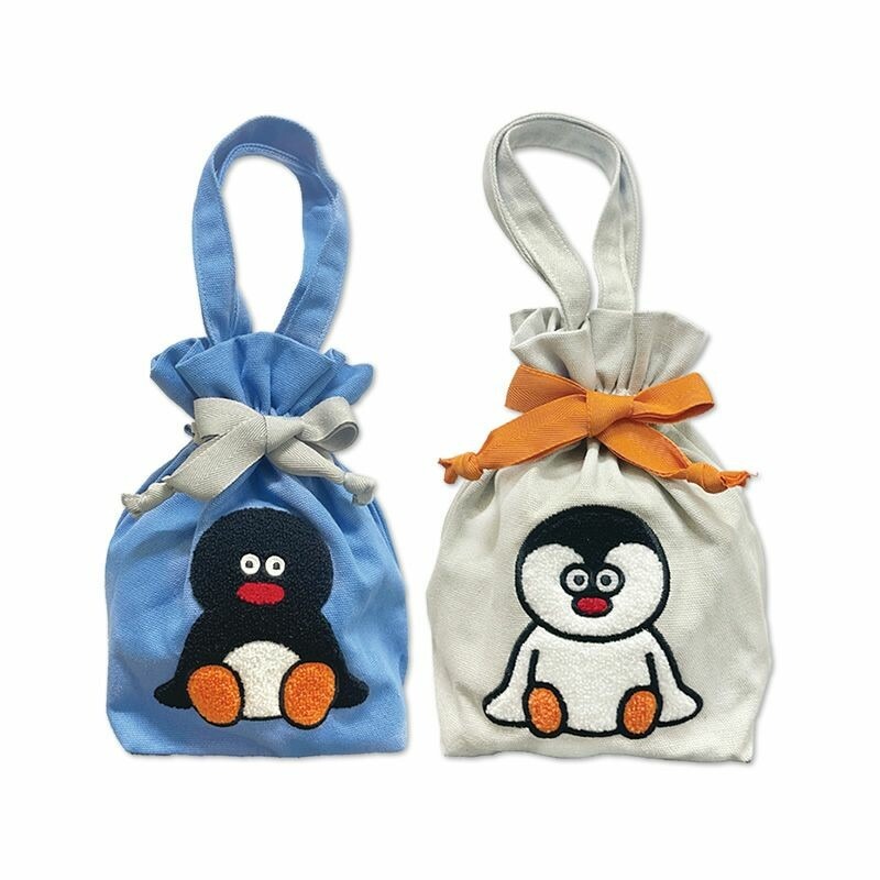 ⎪厭物日.studio⎪PINGU×松本 聯名企鵝 刺繡便當袋小錢包 松下セイジ-細節圖6