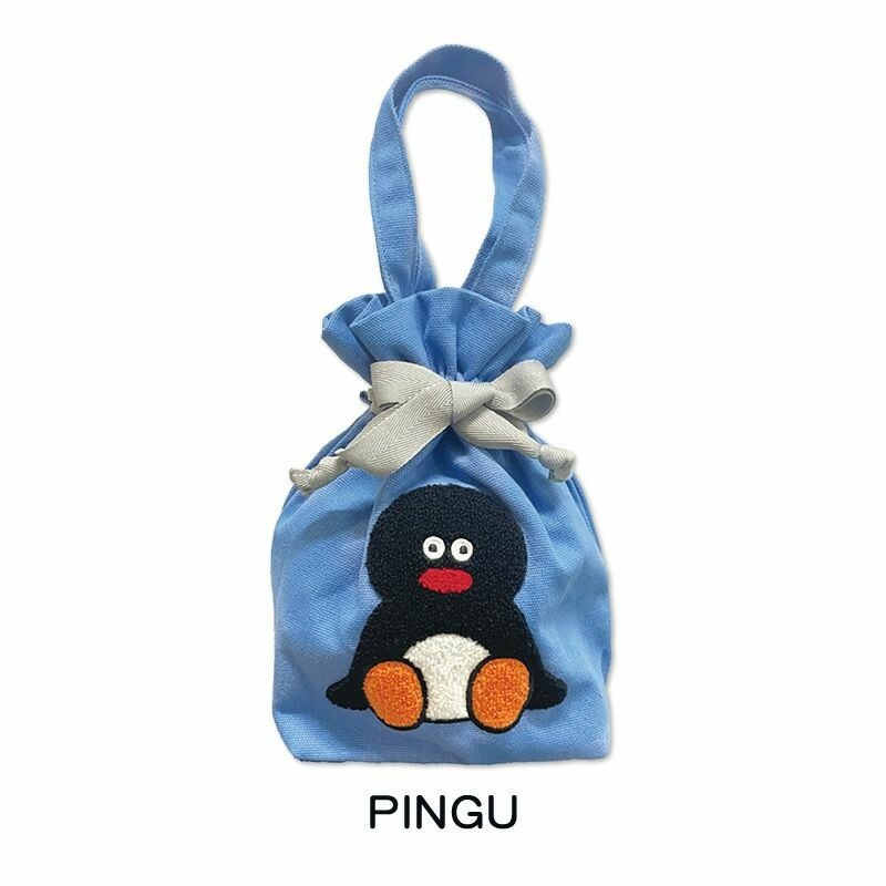 ⎪厭物日.studio⎪PINGU×松本 聯名企鵝 刺繡便當袋小錢包 松下セイジ-規格圖7
