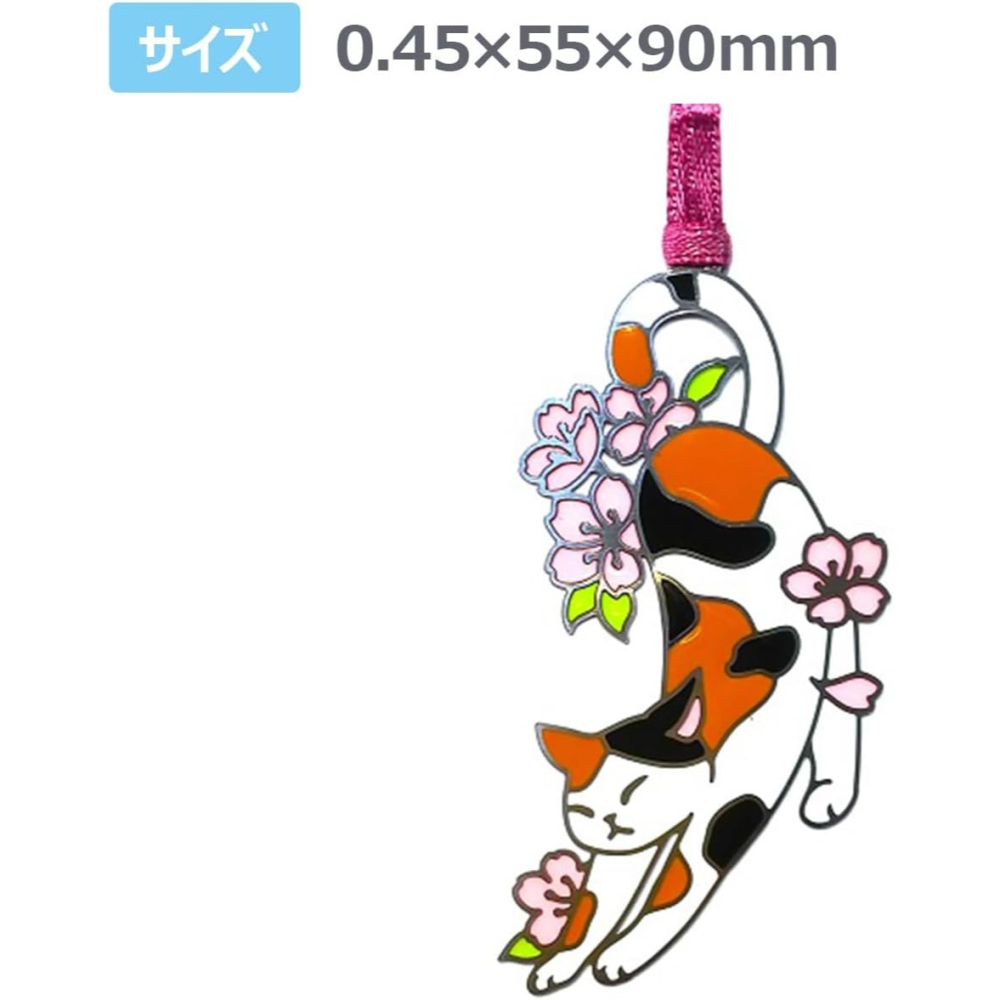 ⎪厭世文具⎪日本手工彩色玻璃風格書籤 貓咪系列-細節圖3