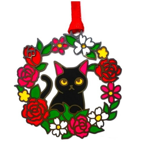 ⎪厭世文具⎪日本手工彩色玻璃風格書籤 貓咪系列-規格圖7