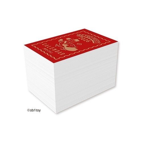 ⎪厭世文具⎪2026 ob1toy 小尾洋平 迷你日曆-細節圖5
