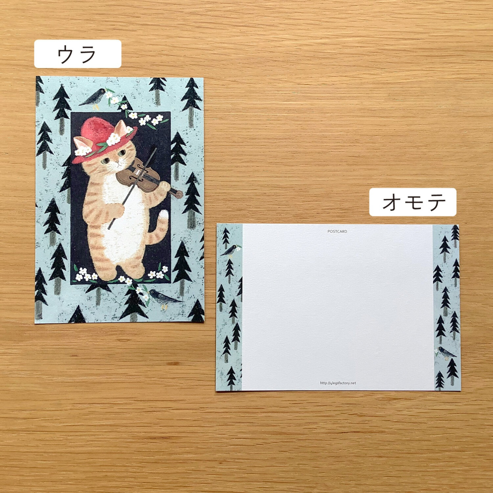 ⎪厭世文具⎪日本知名插畫 4legs 小提琴貓咪-細節圖6