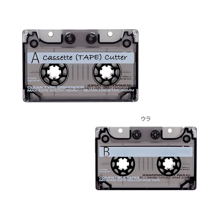 ⎪厭世文具⎪日本 Sunstar 錄音帶造型 紙膠帶切割器 紙膠帶收納-細節圖9