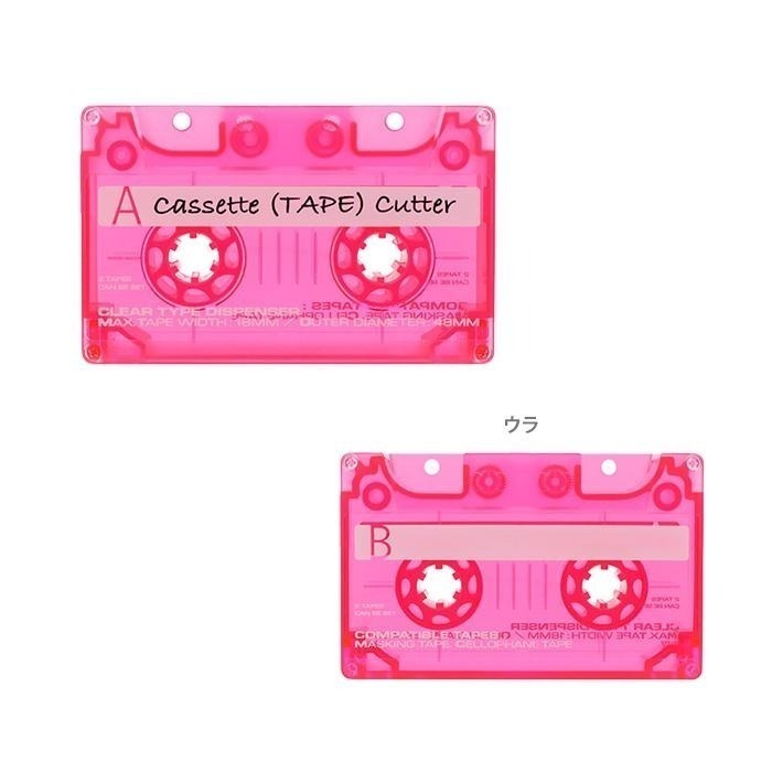 ⎪厭世文具⎪日本 Sunstar 錄音帶造型 紙膠帶切割器 紙膠帶收納-規格圖11