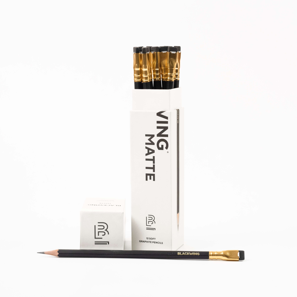 ⎪厭世文具⎪美國 BLACKWING 經典鉛筆 基本色 黑色-細節圖3