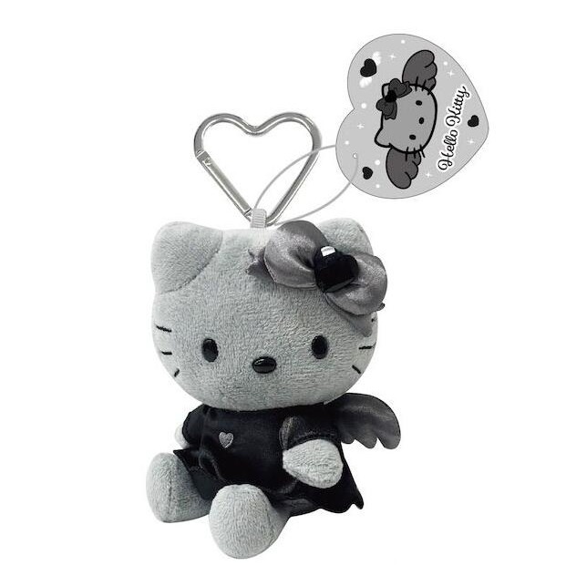 ⎪厭世文具⎪Hello Kitty ​Sanrio 三麗鷗 愛心扣環絨毛玩偶吊飾-規格圖2