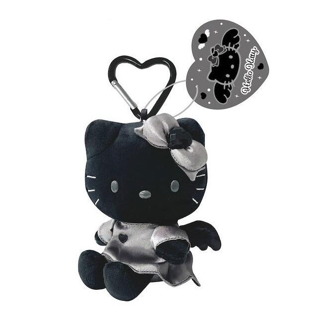 ⎪厭世文具⎪Hello Kitty ​Sanrio 三麗鷗 愛心扣環絨毛玩偶吊飾-規格圖2