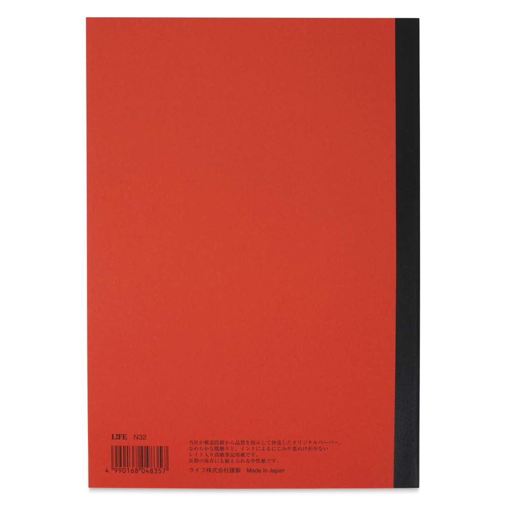 ⎪厭世文具⎪日本 LIFE Noble B5 經典筆記本(方格N32)-細節圖5