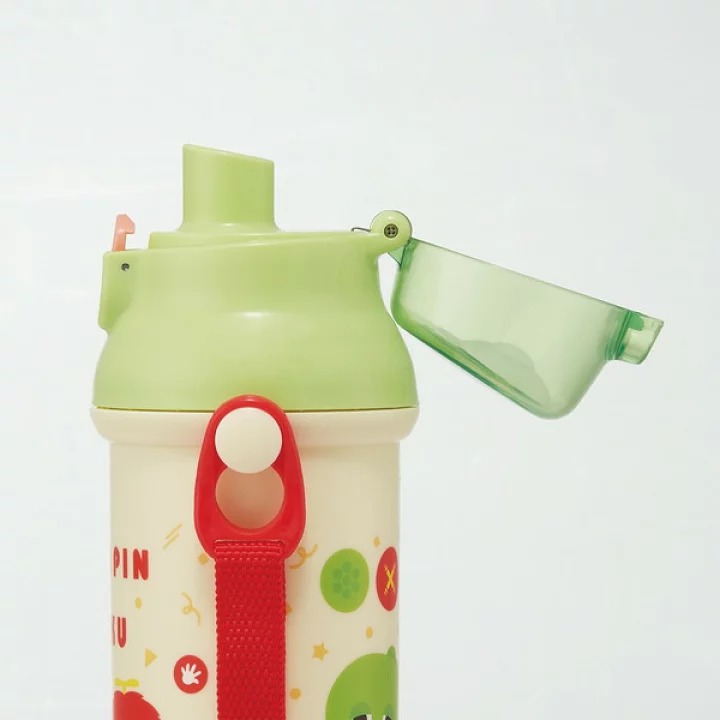 ⎪厭世文具⎪日本富士電視台吉祥物Gachapin Mukku 直飲一鍵式水瓶 預購-細節圖4