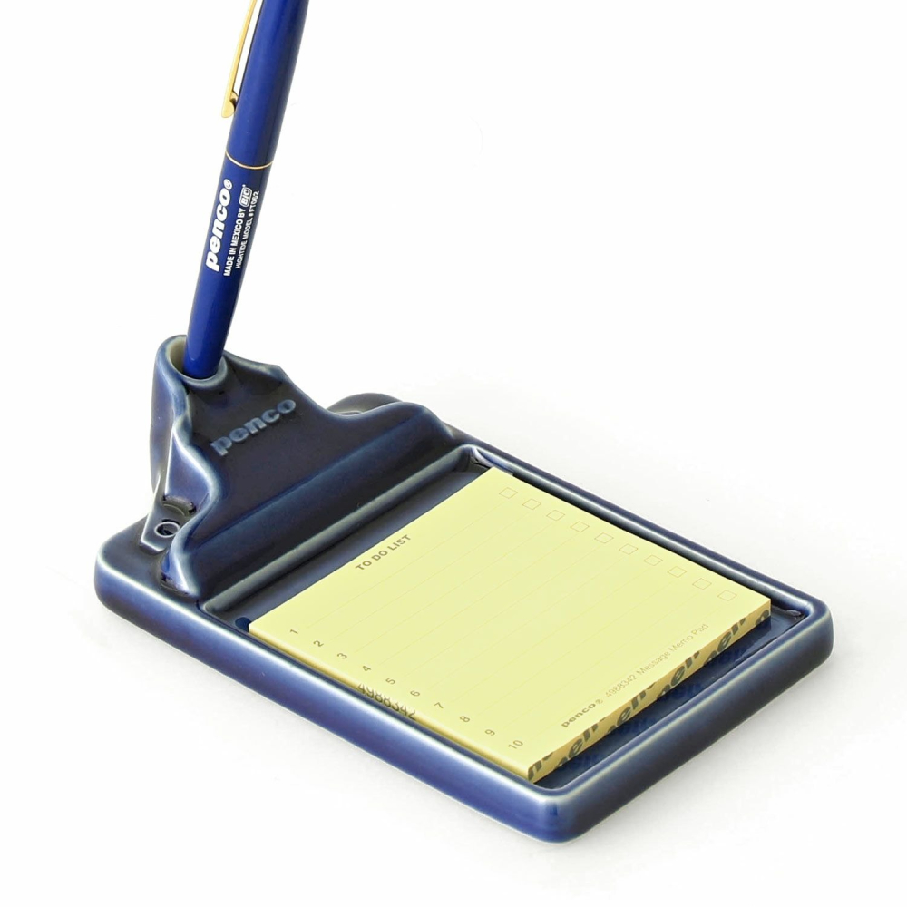 ⎪厭世文具⎪日本 HIGHTIDE Penco 陶瓷便條紙筆座 線香座 藍色-細節圖7