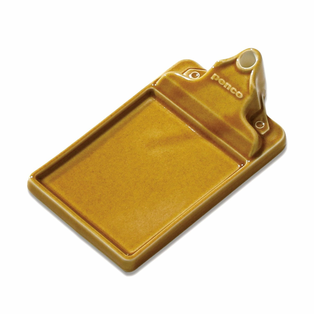 ⎪厭世文具⎪日本 HIGHTIDE Penco 陶瓷便條紙筆座 線香座 棕色-細節圖3