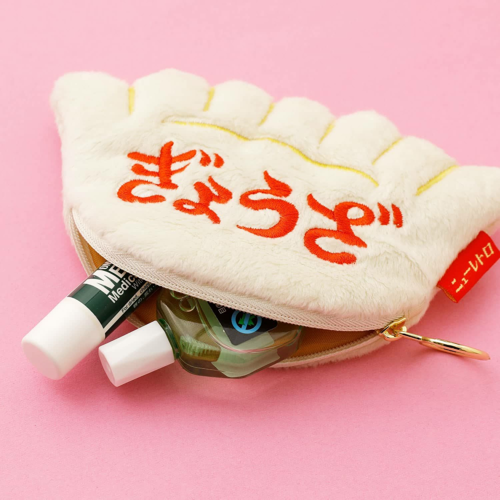 ⎪厭世文具⎪日本 HIGHTIDE New Retro復古造型收納包/ 餃子-細節圖5