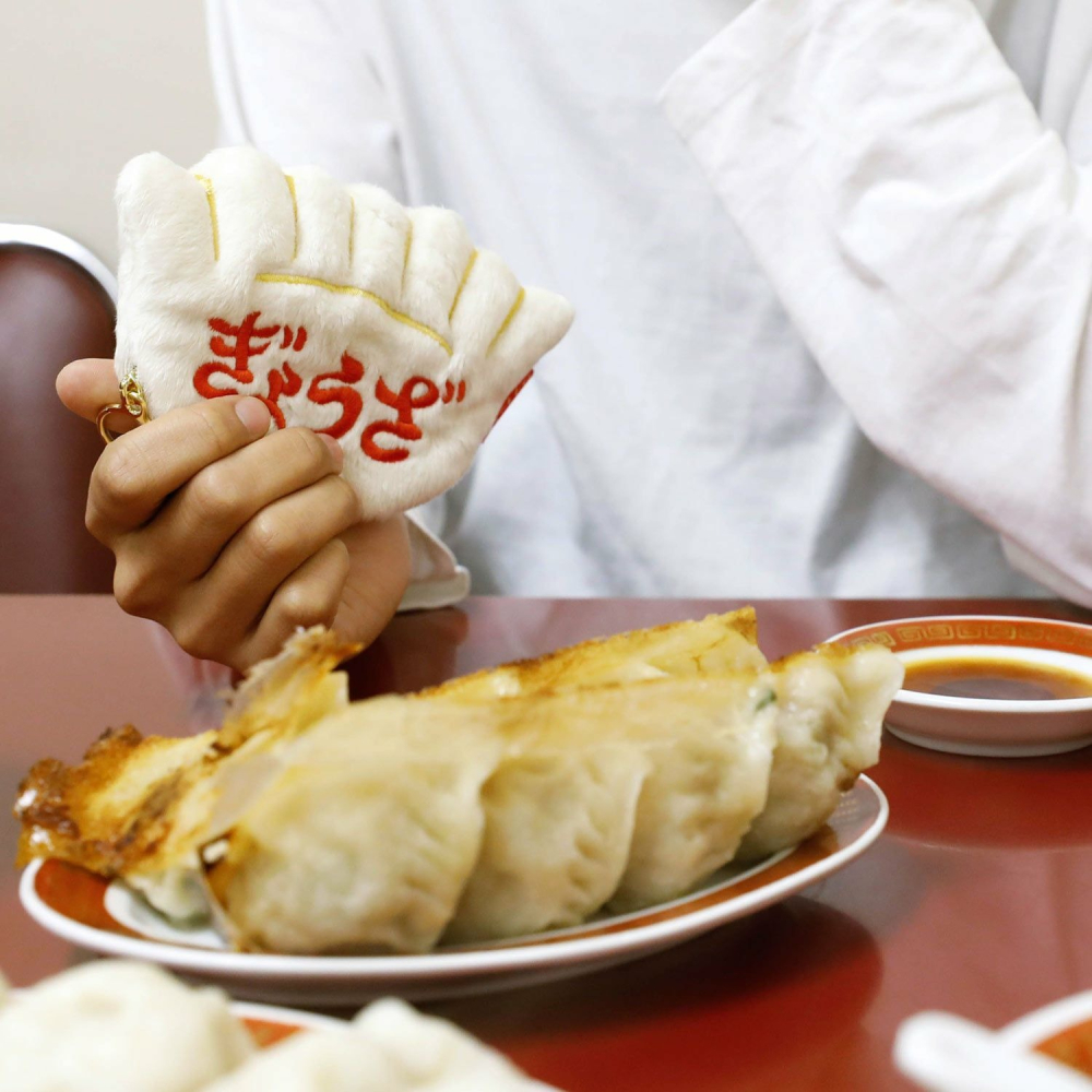 ⎪厭世文具⎪日本 HIGHTIDE New Retro復古造型收納包/ 餃子-細節圖7