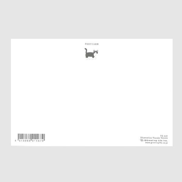 ⎪厭世文具⎪日本 Greeting Life 米津祐介_貓 明信片-細節圖2