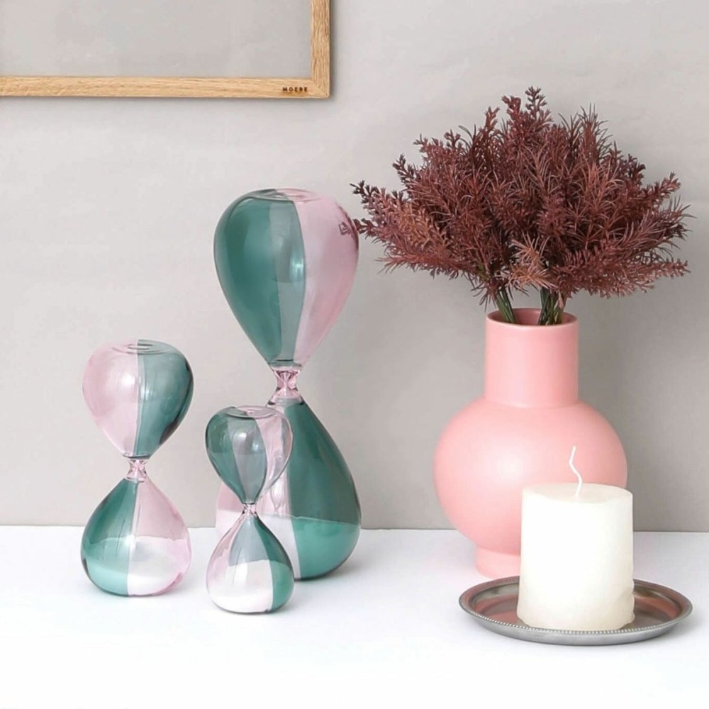 ⎪厭世文具⎪日本 Hightide penco 雙色玻璃砂時計沙漏 M 10分鐘-細節圖3