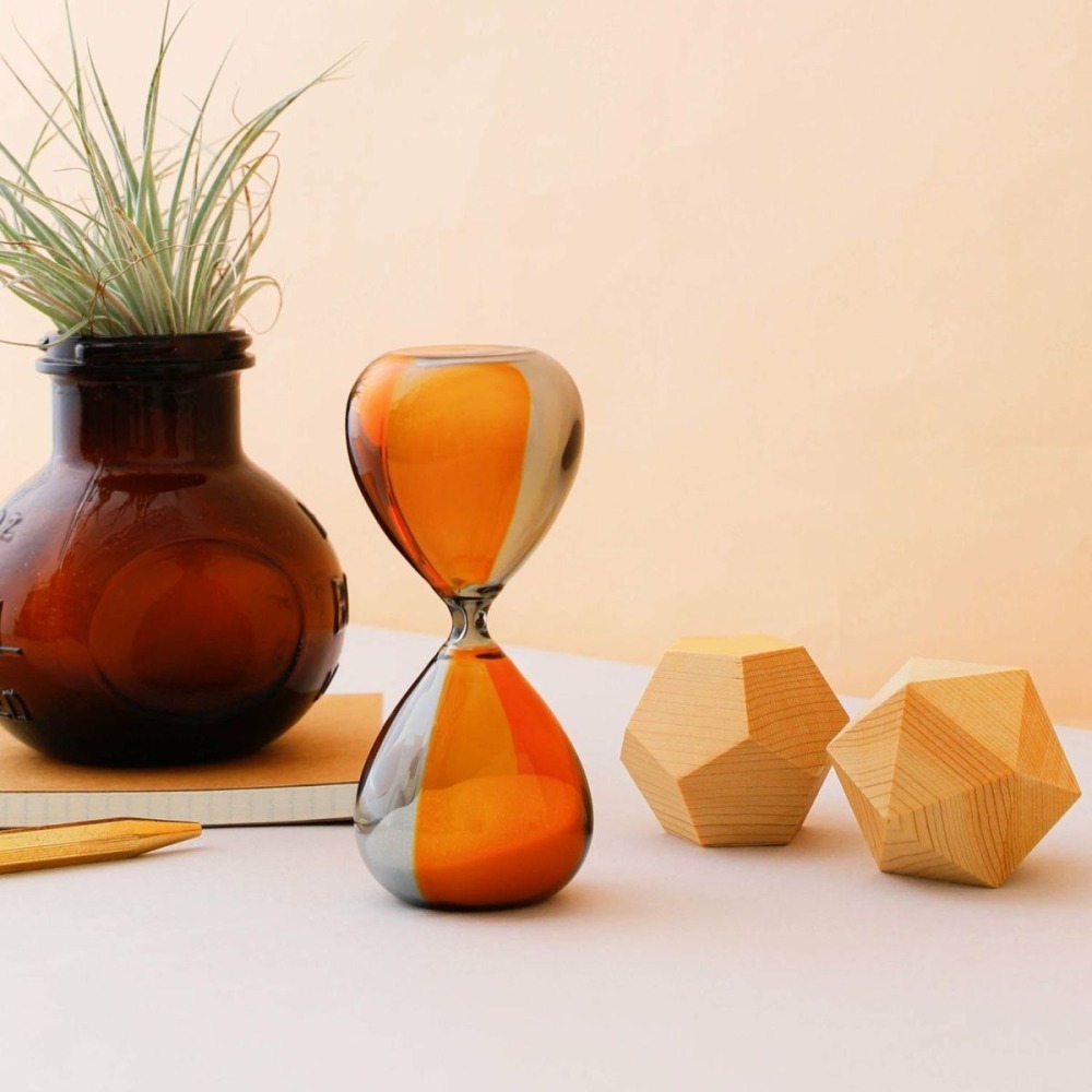 ⎪厭世文具⎪日本 Hightide penco 雙色玻璃砂時計沙漏 M 10分鐘-細節圖8