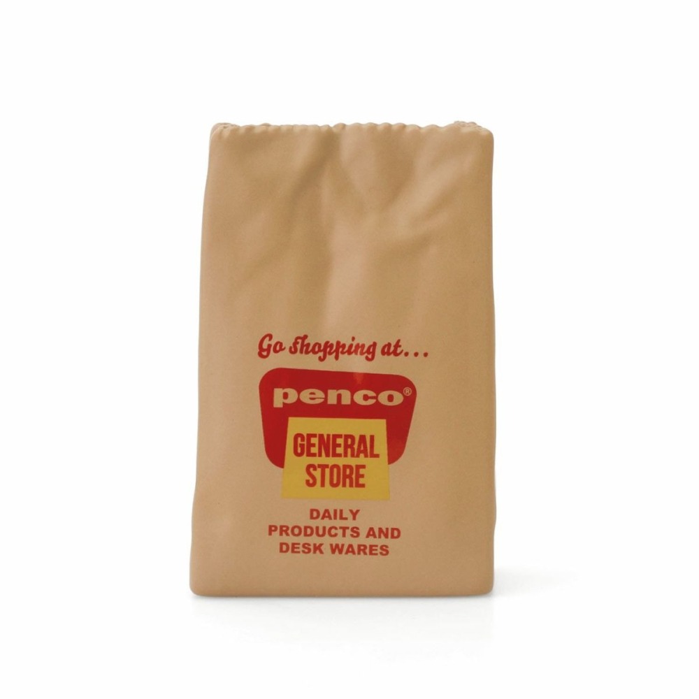 ⎪厭世文具⎪日本 Hightide Penco 紙袋造型筆筒-細節圖2