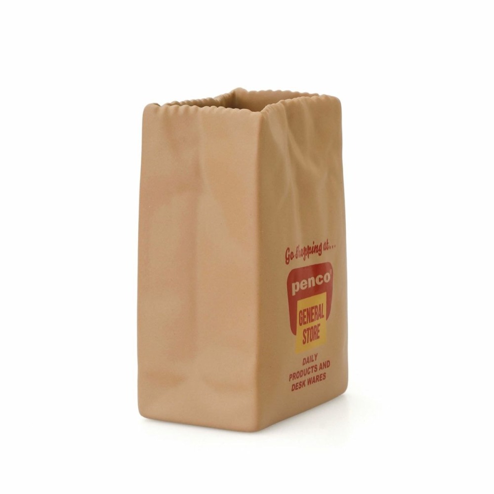 ⎪厭世文具⎪日本 Hightide Penco 紙袋造型筆筒-細節圖4