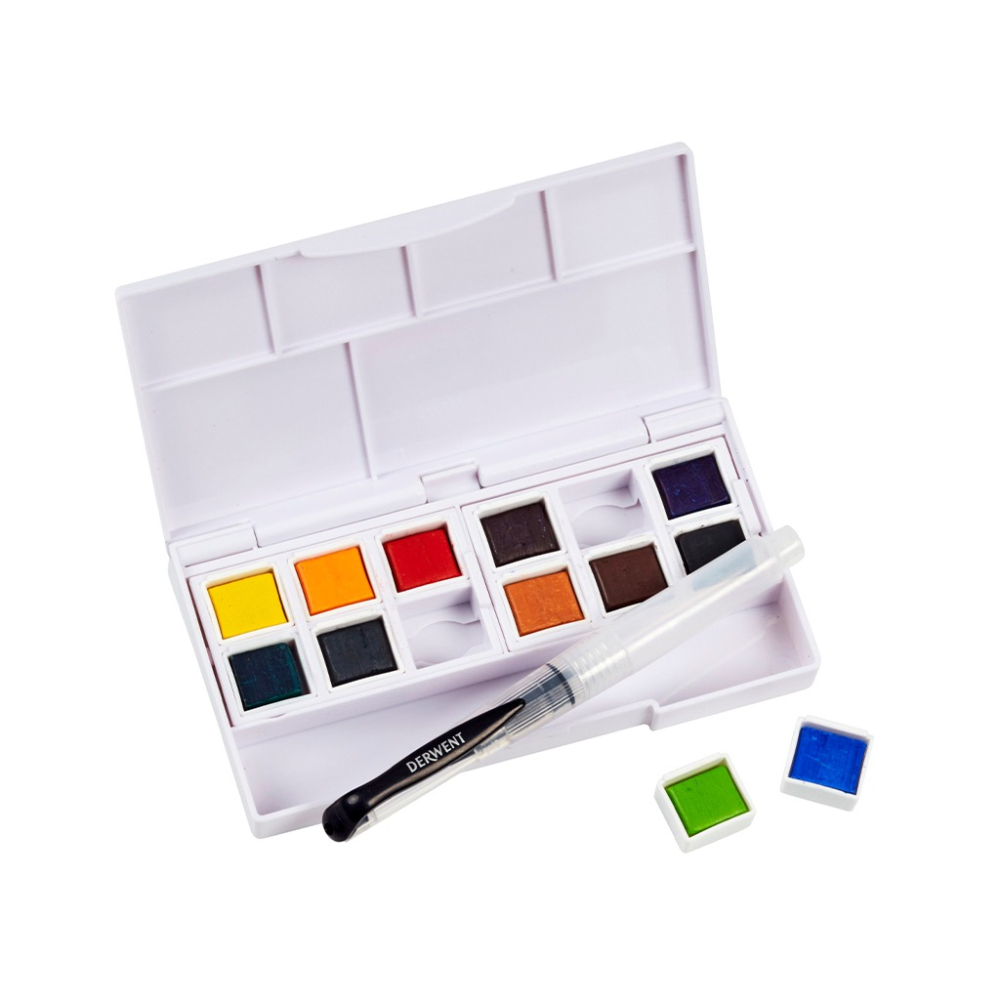 ⎪厭世文具⎪英國 DERWENT- Inktense水墨色塊旅行組 DW2306243-細節圖3