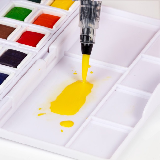 ⎪厭世文具⎪英國 DERWENT- Inktense 水彩色塊12色旅行盒-細節圖4