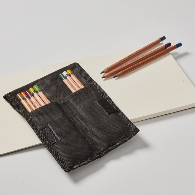 ⎪厭世文具⎪英國 DERWENT- ACC筆袋/ 黑色-細節圖4