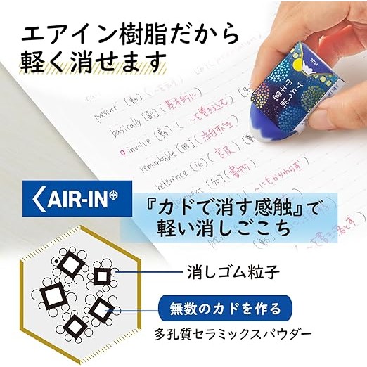⎪厭世文具⎪日本PLUS 限定 煙火富士山橡皮擦 圖案隨機出貨-細節圖6