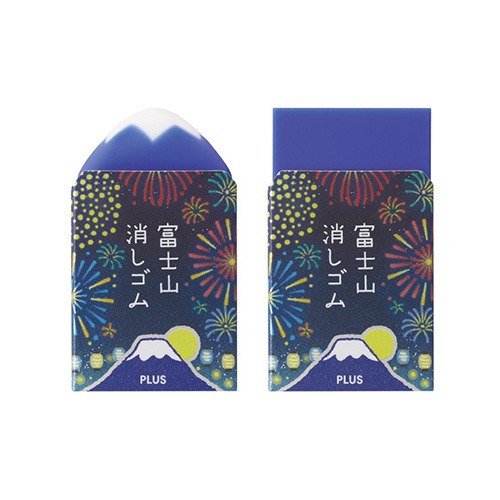 ⎪厭世文具⎪日本PLUS 限定 煙火富士山橡皮擦 圖案隨機出貨-細節圖8