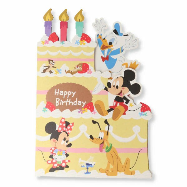 ⎪厭世文具⎪日本 Hallmark 迪士尼朋友合唱團 生日慶祝卡片-細節圖7