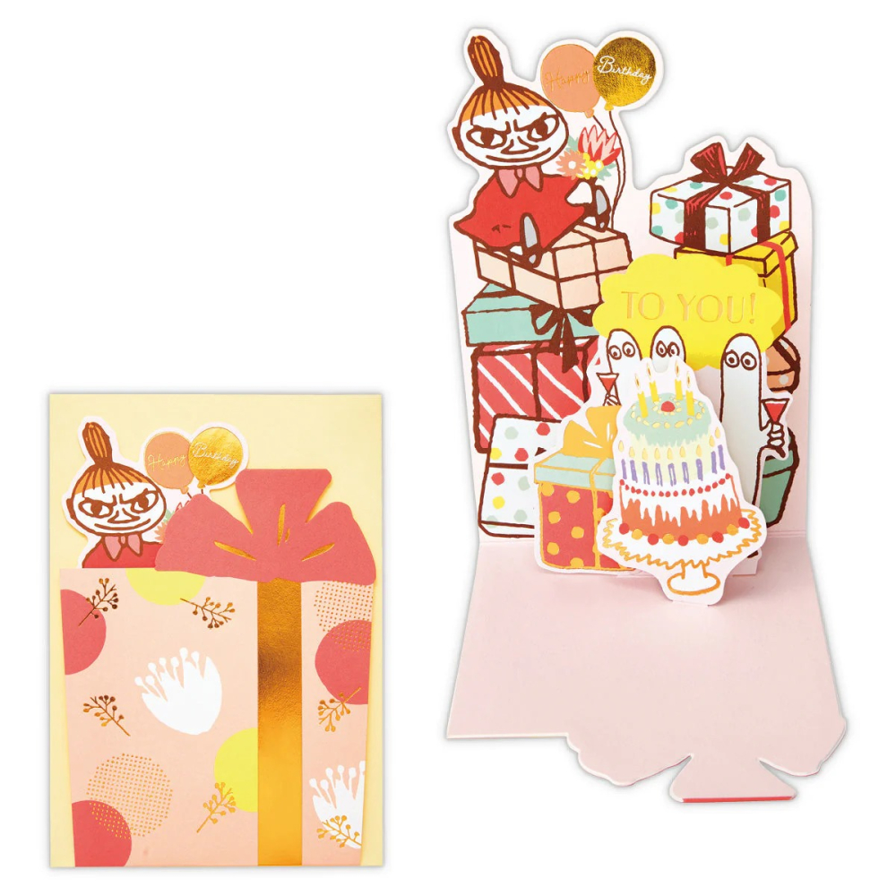 ⎪厭世文具⎪日本 Hallmark 姆明與小不點 生日慶祝卡片-細節圖3