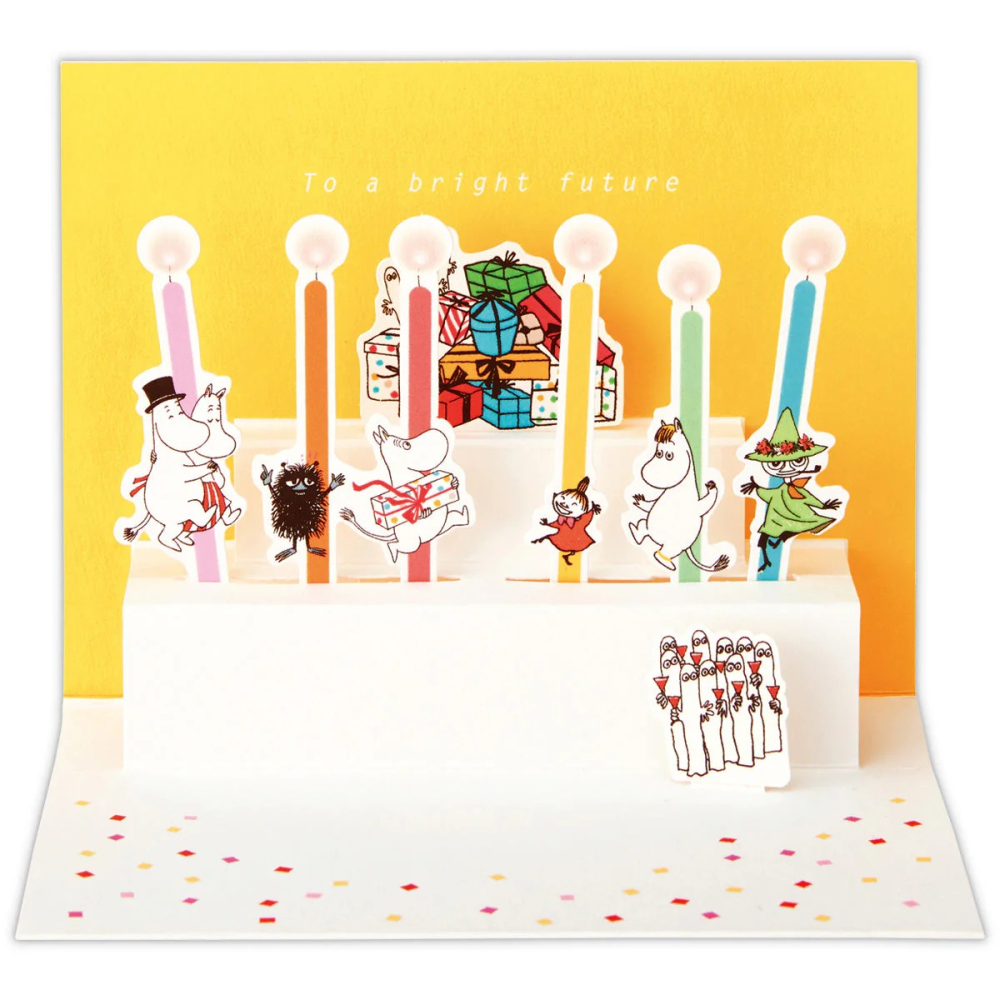 ⎪厭世文具⎪日本 Hallmark 姆明與朋友們 生日慶祝卡片-細節圖2