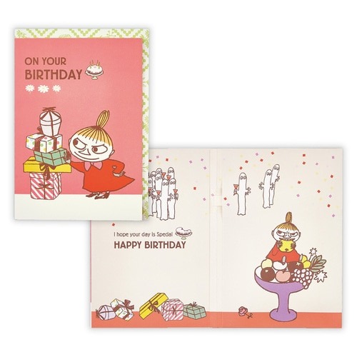 ⎪厭世文具⎪日本 Hallmark 姆明與小不點 生日慶祝音樂盒卡片-細節圖3