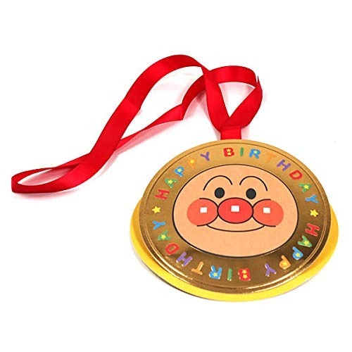 ⎪厭世文具⎪日本 Hallmark  麵包超人獎牌生日慶祝卡片-細節圖4