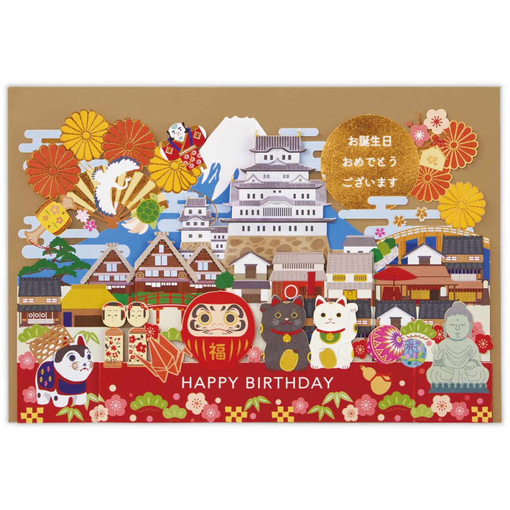 ⎪厭世文具⎪日本 Hallmark 日本景點生日賀卡-細節圖2
