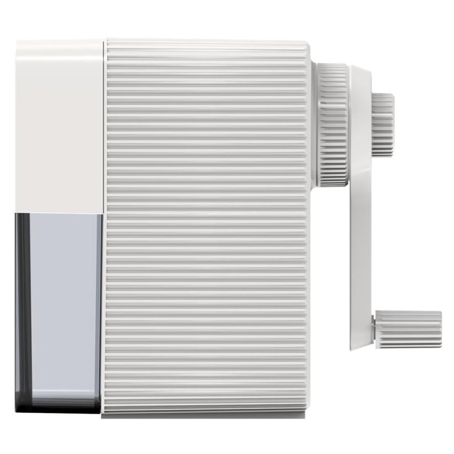 ⎪厭世文具⎪日本 nakabayashi 全尺寸削筆器：6.5 - 9mm鉛筆皆可削 白色-細節圖3