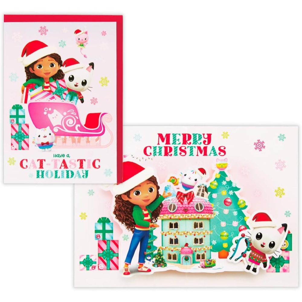 ⎪厭世文具⎪日本 Hallmark Gabby＇s Dollhouse 蓋比娃娃屋 立體卡片-細節圖2