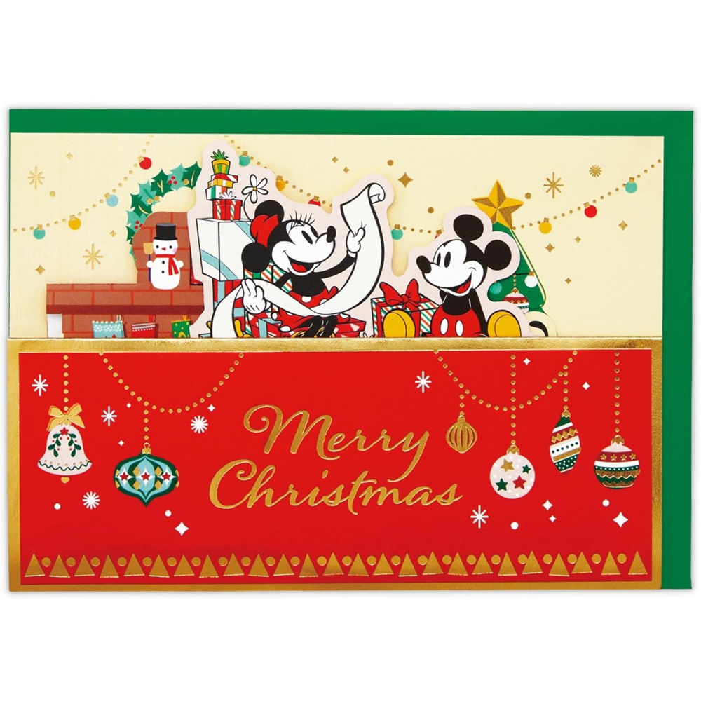 ⎪厭世文具⎪日本 Hallmark 迪士尼米奇米妮立體卡片-細節圖3