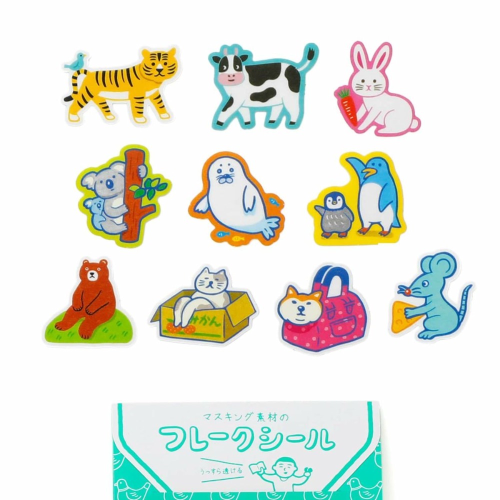 ⎪厭世文具⎪日本 HFlake Stickers 新款復古貼紙包-規格圖9