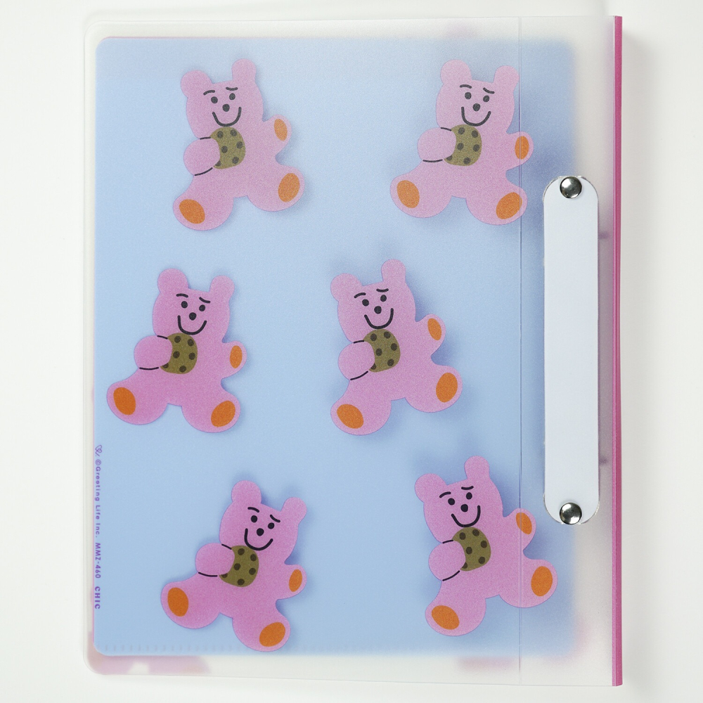 ⎪厭世文具⎪日本 Greeting Life CHIC 雙孔A5活頁夾-細節圖5