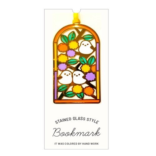 ⎪厭世文具⎪日本新精工藝 手工彩色玻璃風格書籤-規格圖4