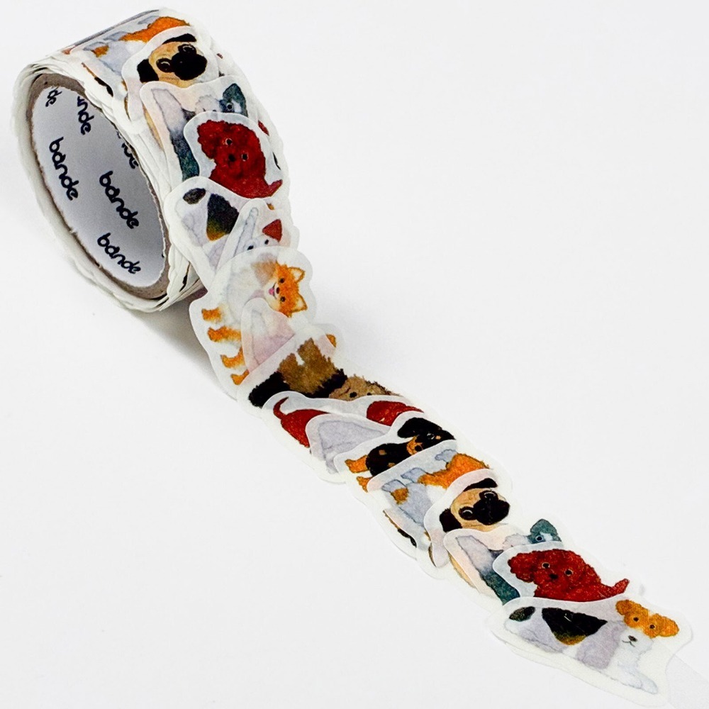 ⎪厭世文具⎪日本 Greeting Life 米津祐介 捲狀貼紙 和紙貼紙-規格圖8