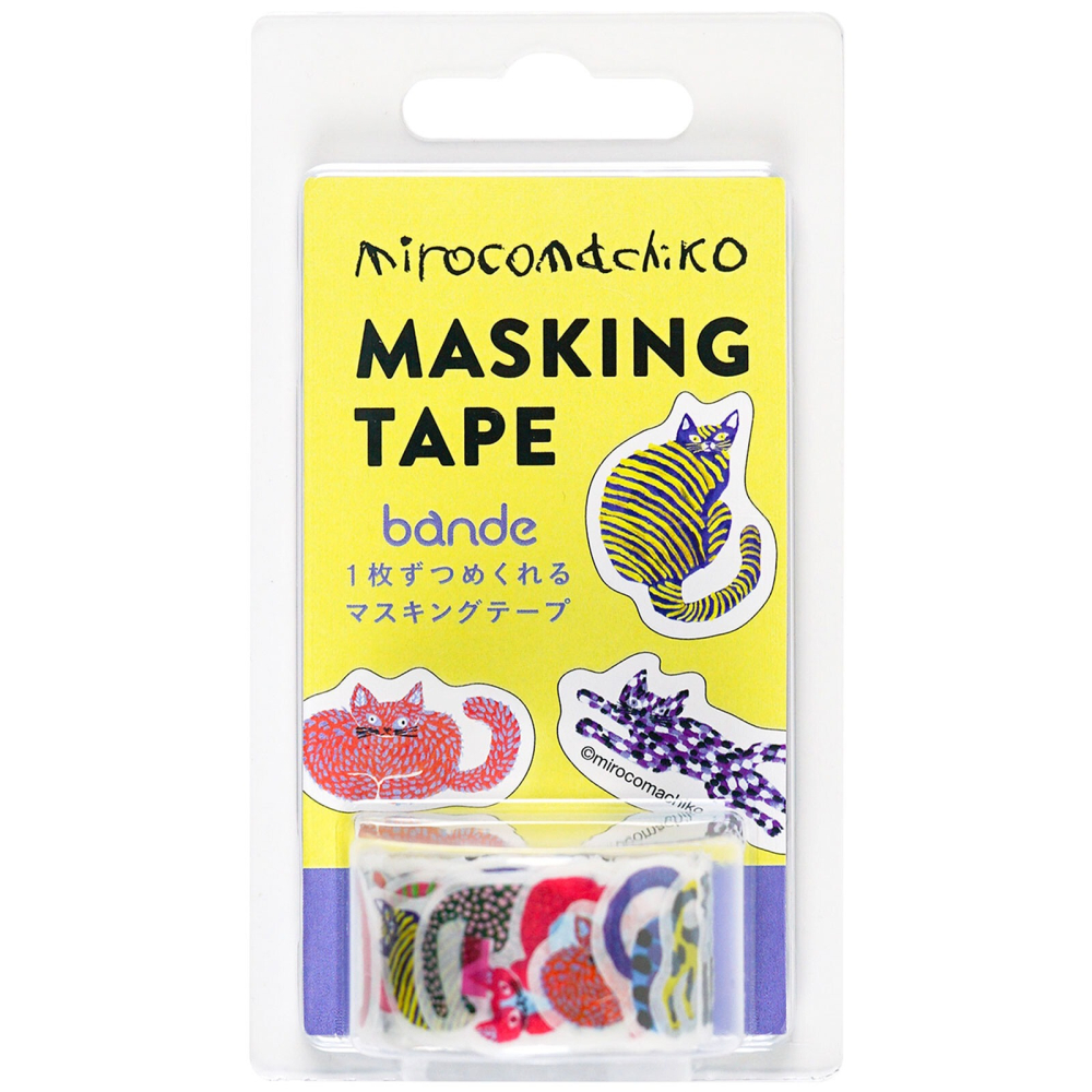 ⎪厭世文具⎪日本 Greeting Life  mirocomachiko捲狀貼紙 和紙貼紙-細節圖2
