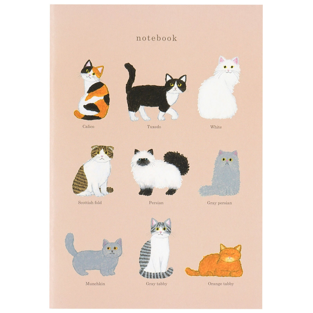 ⎪厭世文具⎪日本 Greeting Life 米津祐介 方眼A5筆記本-細節圖2