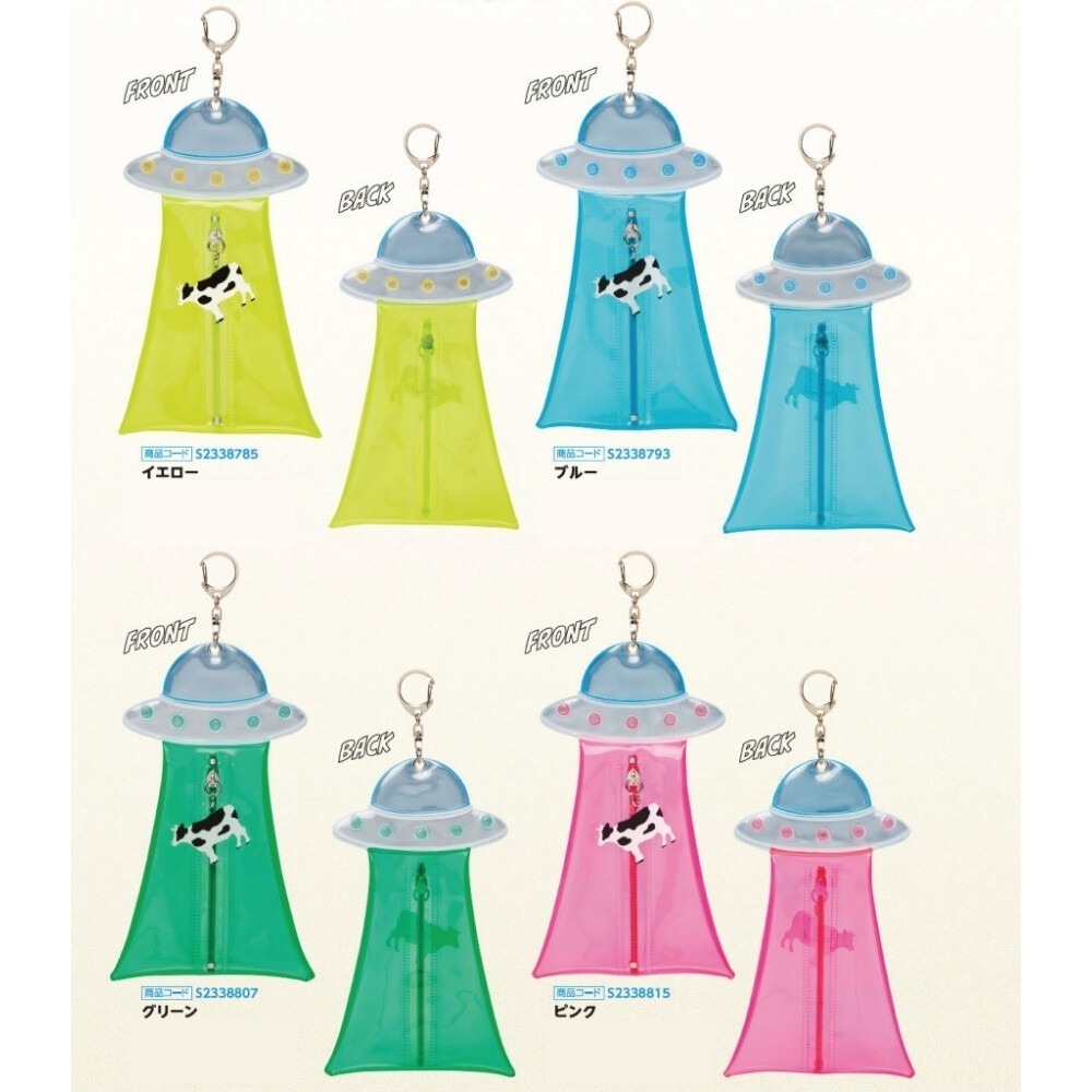 ⎪厭世文具⎪日本 sun-star 不明航班扁平收納袋 預購中-細節圖7