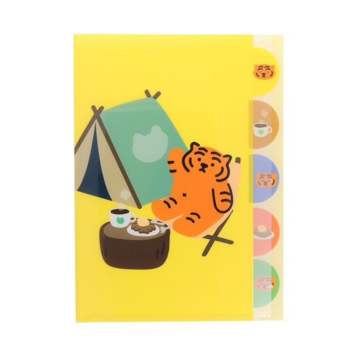 厭世文具⎪韓國 Muzik Tiger 無業老虎 A4資料夾-規格圖8