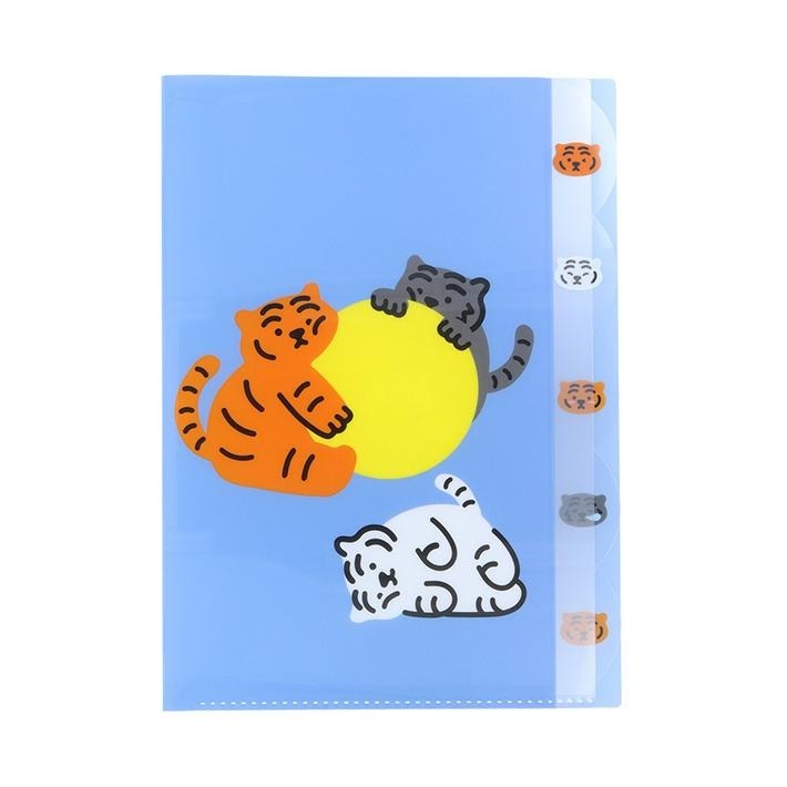厭世文具⎪韓國 Muzik Tiger 無業老虎 A4資料夾-規格圖8